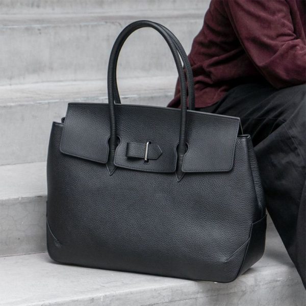 トゥールーズ “グランデ” フラップトートバッグ