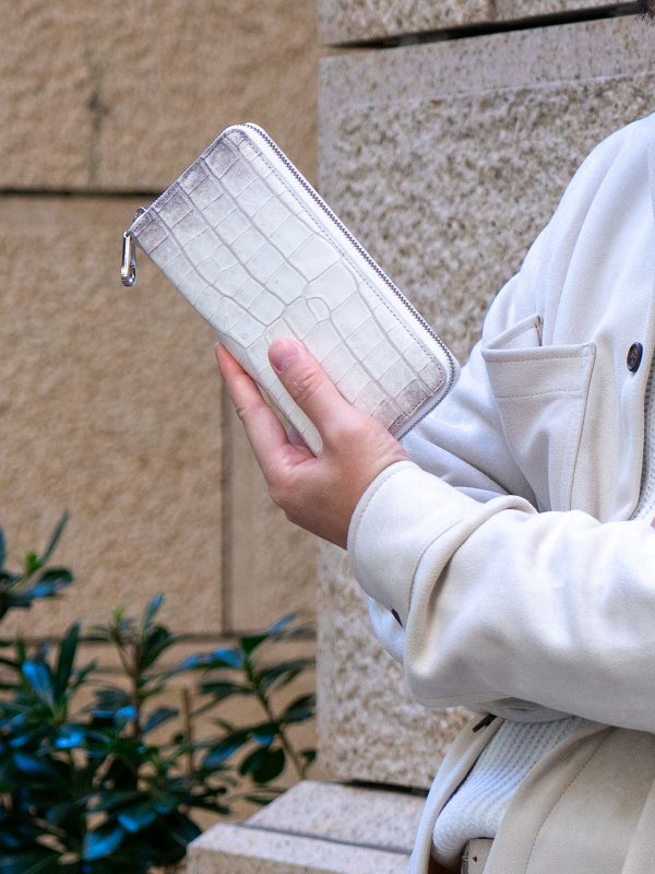 ヒマラヤクロコダイル RFロングウォレット